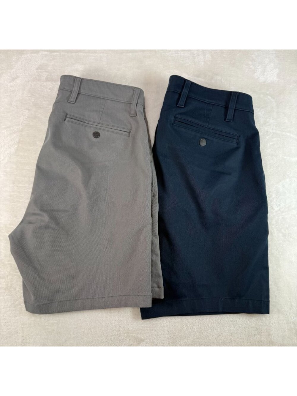 Lot of 2 Proof Equator Hybrid Shorts Mens 31 Hiking Outdoor Chino Blue Gray